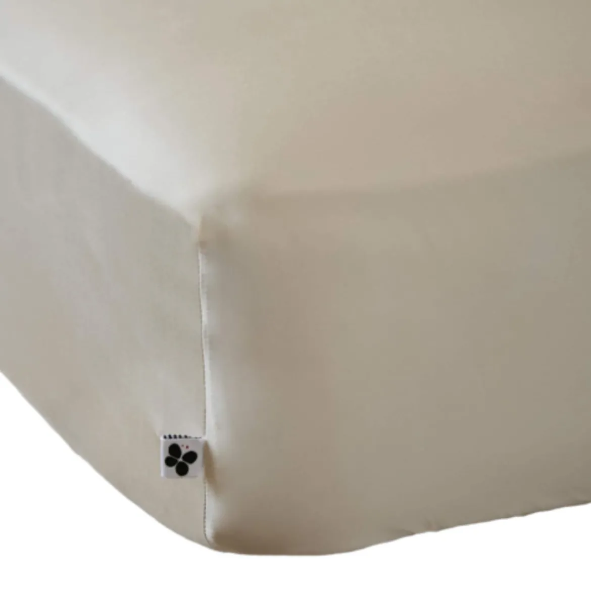 Drap housse bonnet 30 cm en bambou uni
