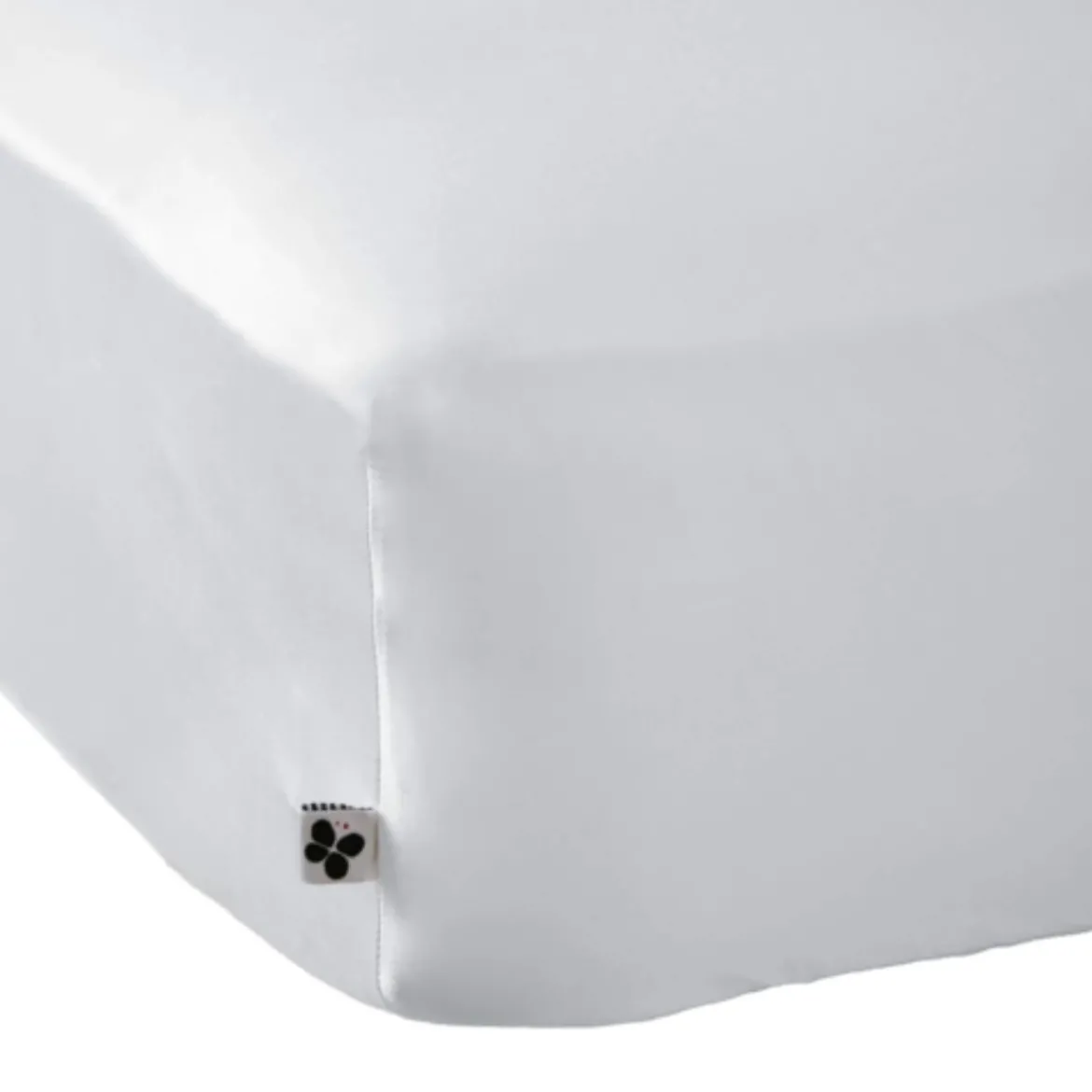 Drap housse bonnet 30 cm en bambou uni