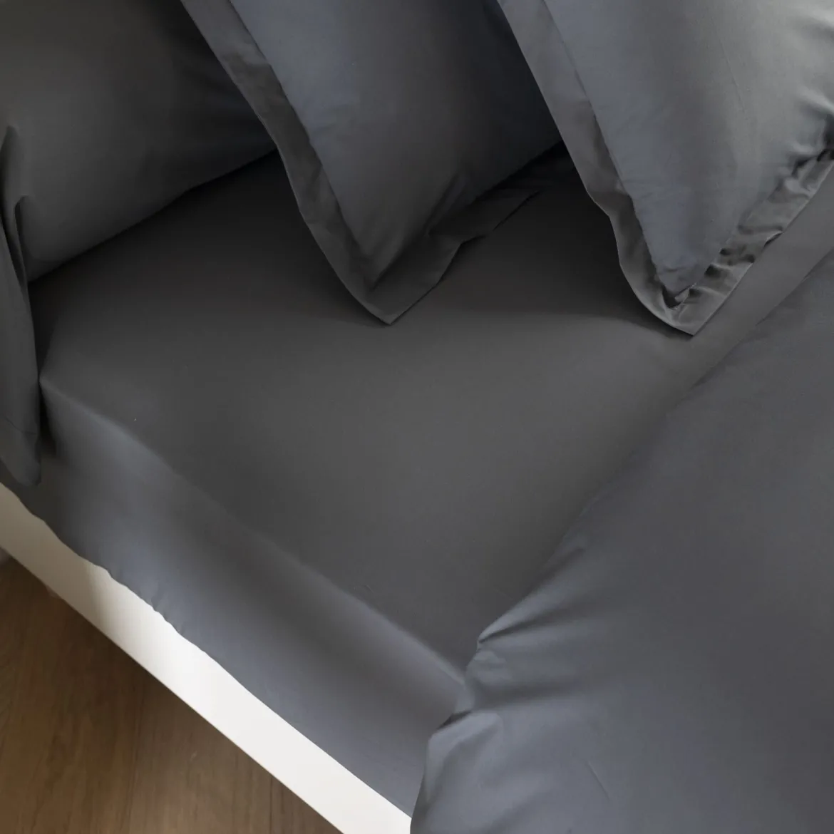 Drap housse coton percale bonnet 40 cm - SOMEO