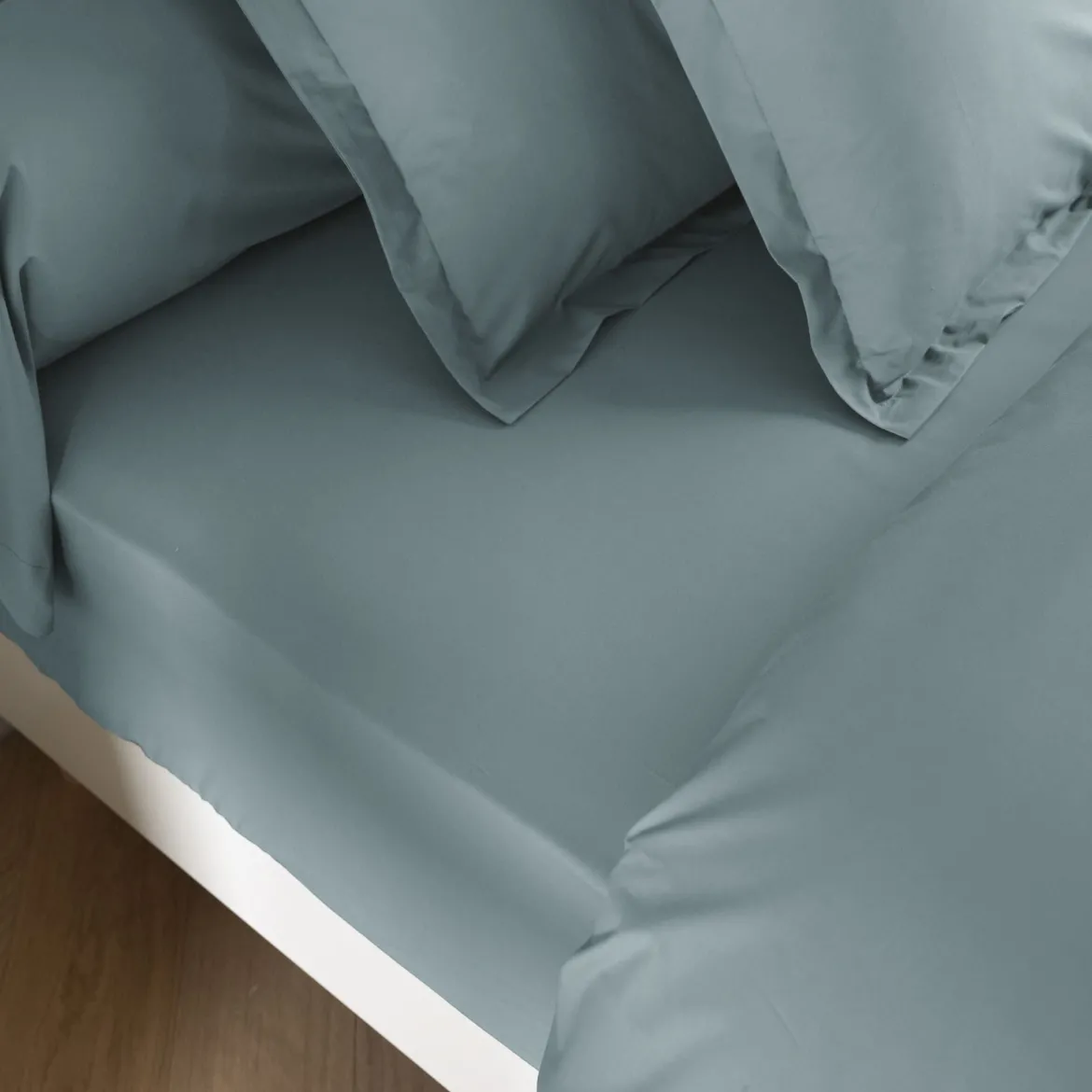 Drap housse coton percale bonnet 40 cm - SOMEO