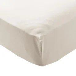 Drap housse coton percale bonnet 30 cm - SOMEO