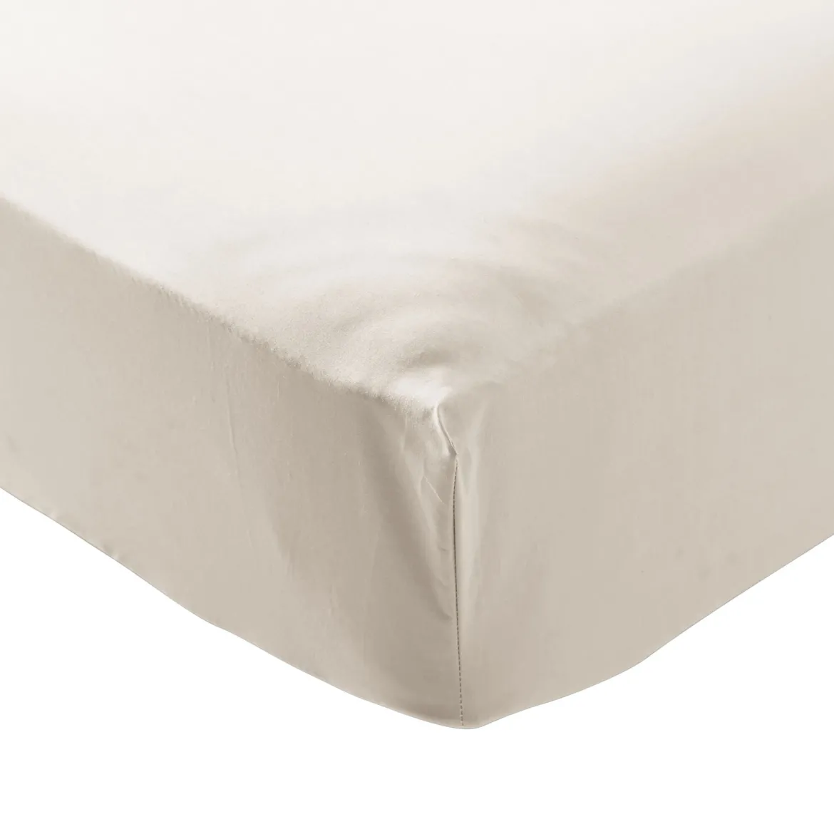 Drap housse coton percale bonnet 30 cm - SOMEO