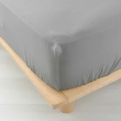 Drap housse double gaze de coton Douceur d'Intérieur Angelia