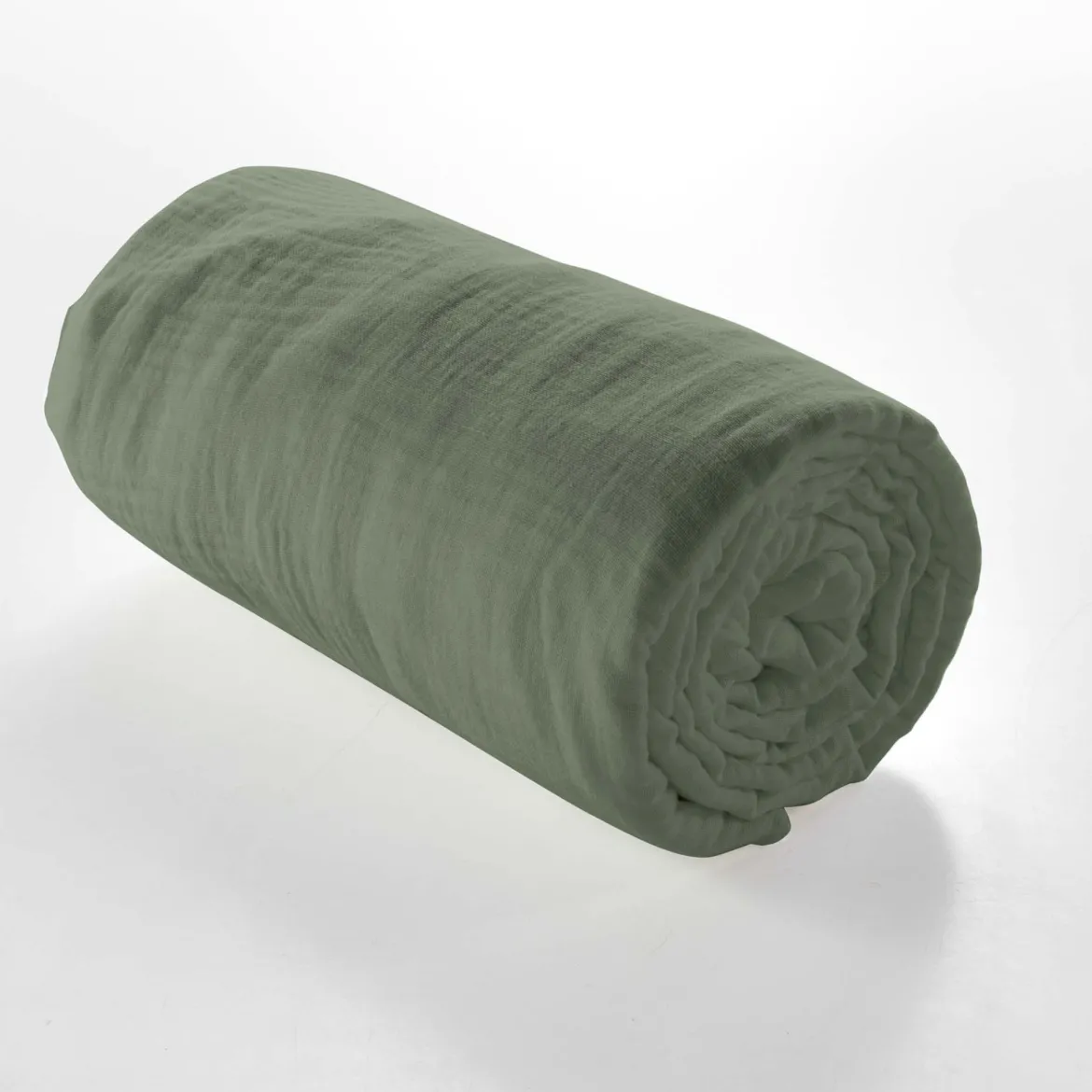 Drap housse double gaze de coton Douceur d'Intérieur Angelia