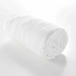 Drap housse double gaze de coton Douceur d'Intérieur Angelia