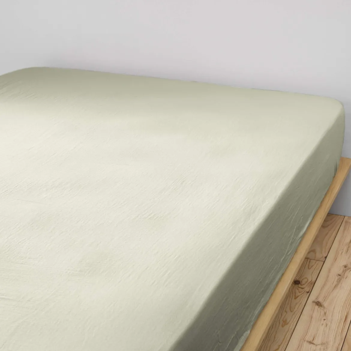 Drap housse double gaze de coton
