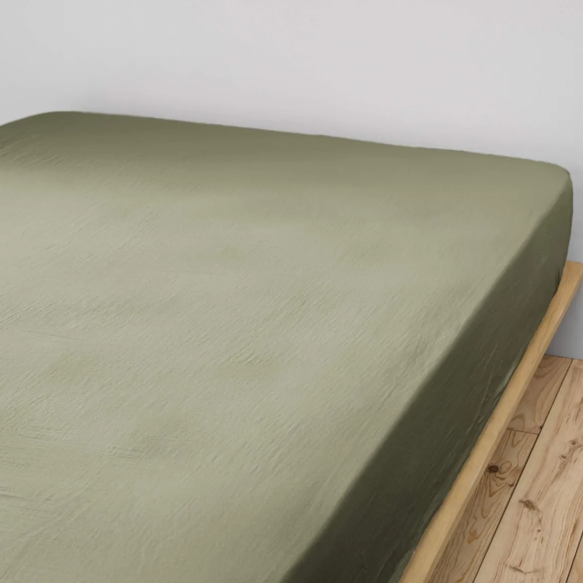 Drap housse double gaze de coton