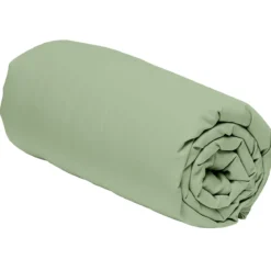 Drap housse percale de coton bonnet 30 cm Terre de Nuit
