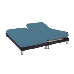 Drap housse pour lit articulé 100% coton biologique bonnet 30 cm