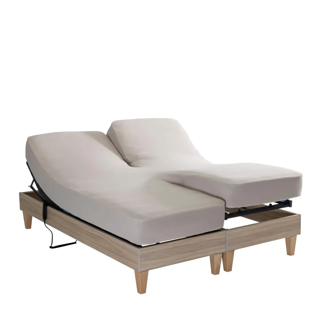 Drap housse pour lit articulé jersey extensible