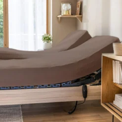Drap housse pour lit articulé jersey extensible