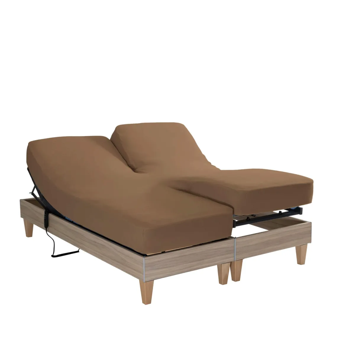 Drap housse pour lit articulé jersey extensible