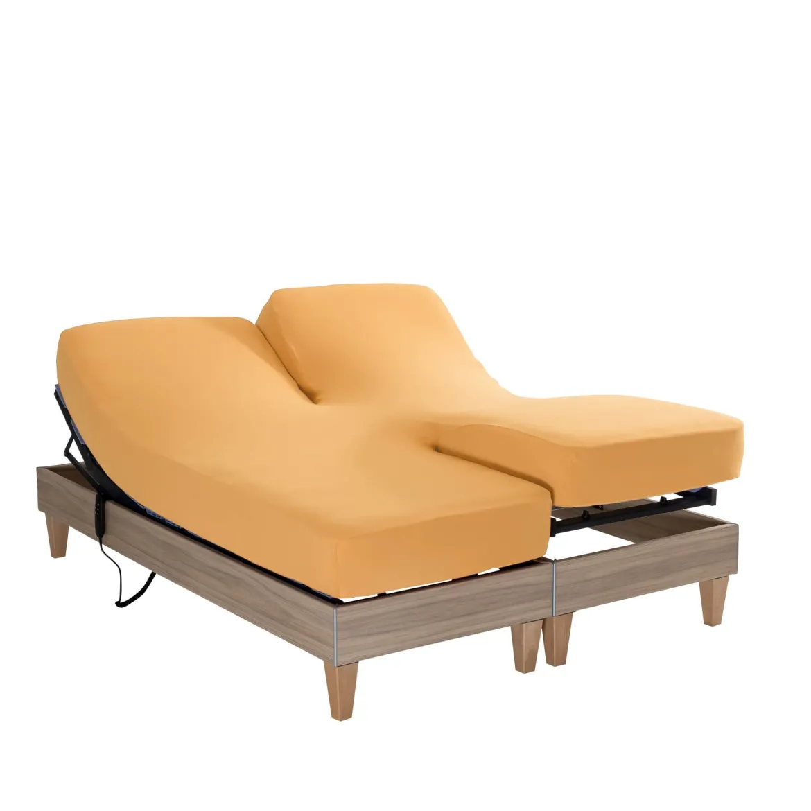 Drap housse pour lit articulé jersey extensible