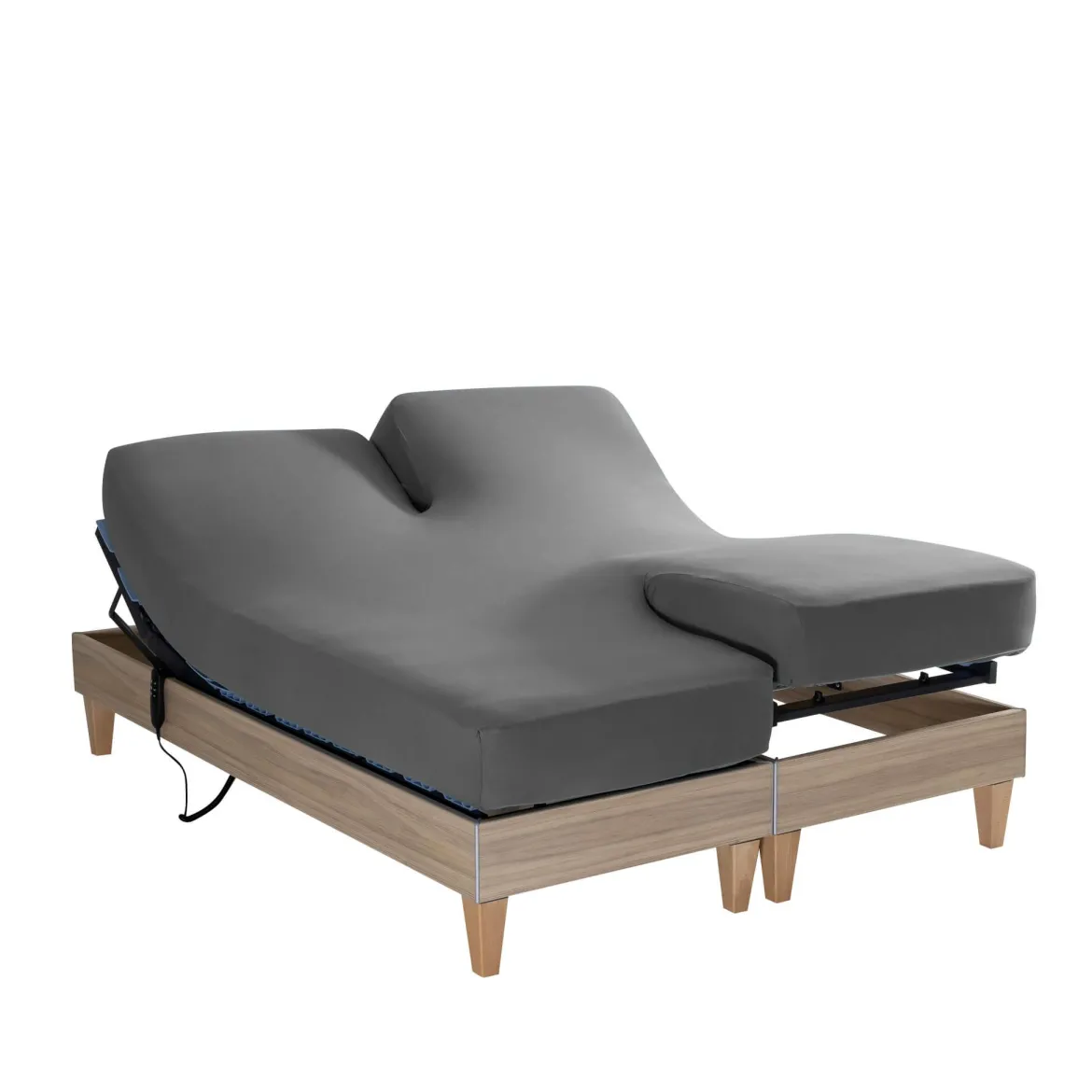 Drap housse pour lit articulé jersey extensible