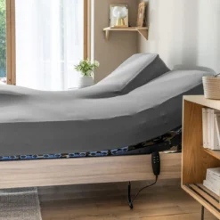 Drap housse pour lit articulé jersey extensible