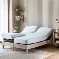 Drap housse pour lit articulé jersey extensible
