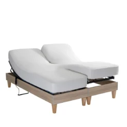Drap housse pour lit articulé jersey extensible