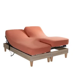 Drap housse pour lit articulé jersey extensible