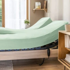 Drap housse pour lit articulé jersey extensible