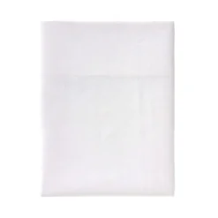 Drap plat blanc 100% lin