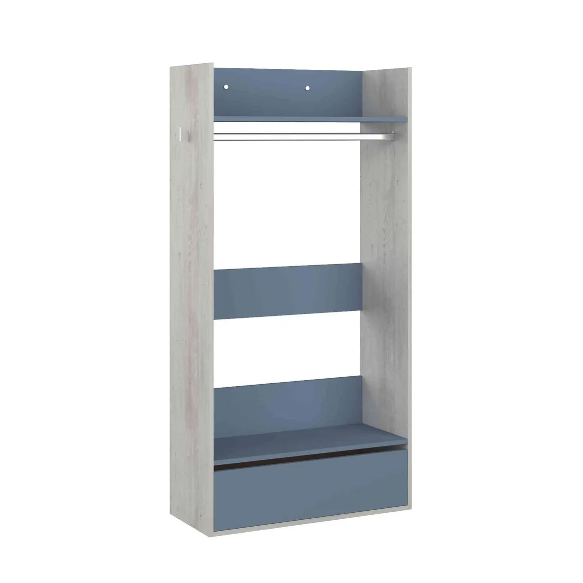 Dressing enfant en bois grisé - DR9020