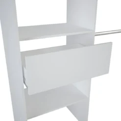 Dressing ouvert avec rideau, extensible