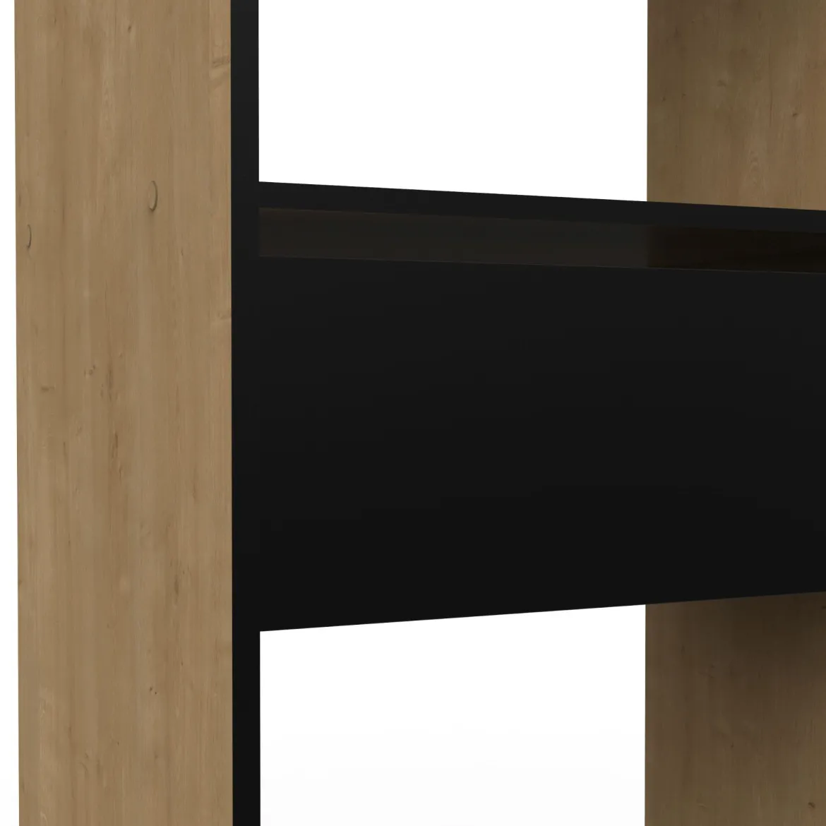 Dressing ouvert avec rideau, extensible