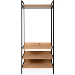 Dressing ouvert bois et métal