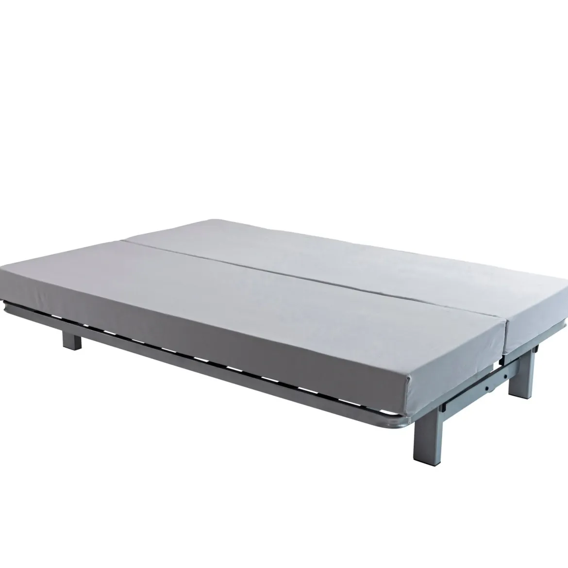 Ensemble banquette clic-clac avec matelas 130x190 cm Terre de Nuit L’Astucieux