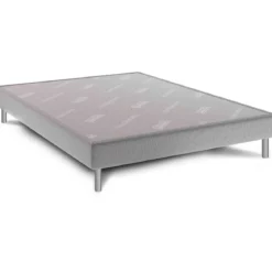 Ensemble Dunlopillo 100% latex naturel 7 zones 22cm HORTENSE, matelas, sommier, pieds