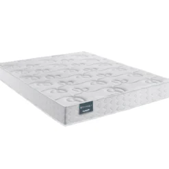 Ensemble Dunlopillo 100% latex 7 zones 18cm LAVANDE, matelas, sommier, pieds