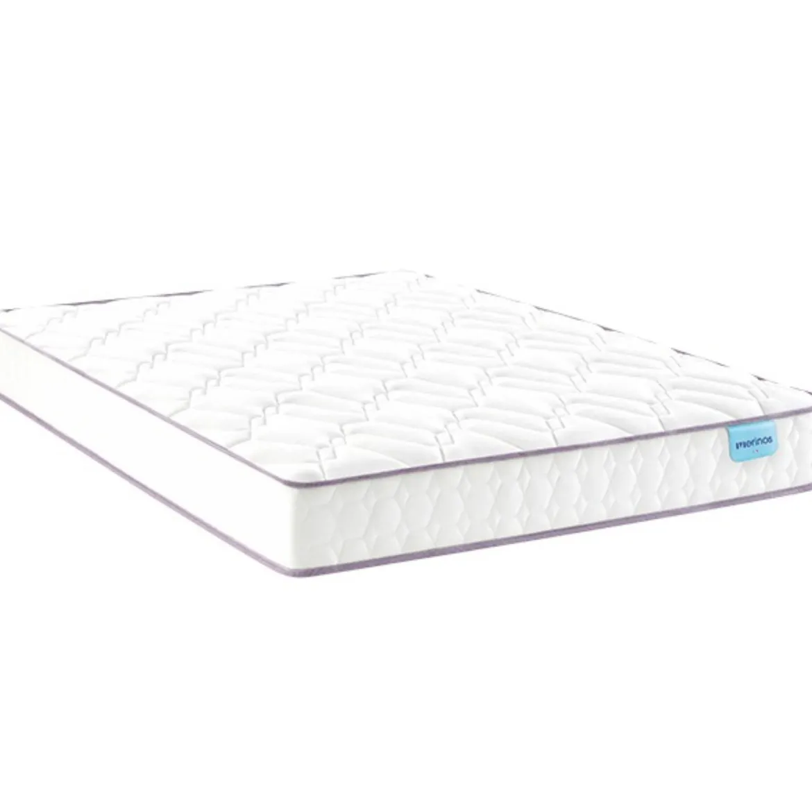 Ensemble lit coffre et matelas ressorts ensachés ferme Merinos