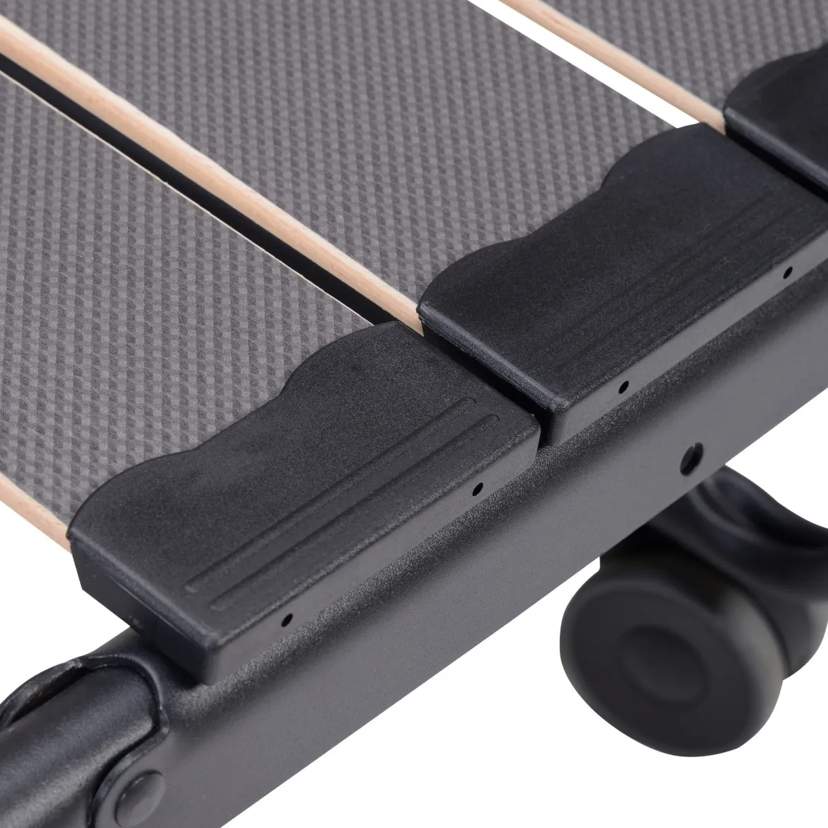 Ensemble lit d’appoint pliant sur roulettes avec matelas mousse 90x190 cm- Terre de Nuit