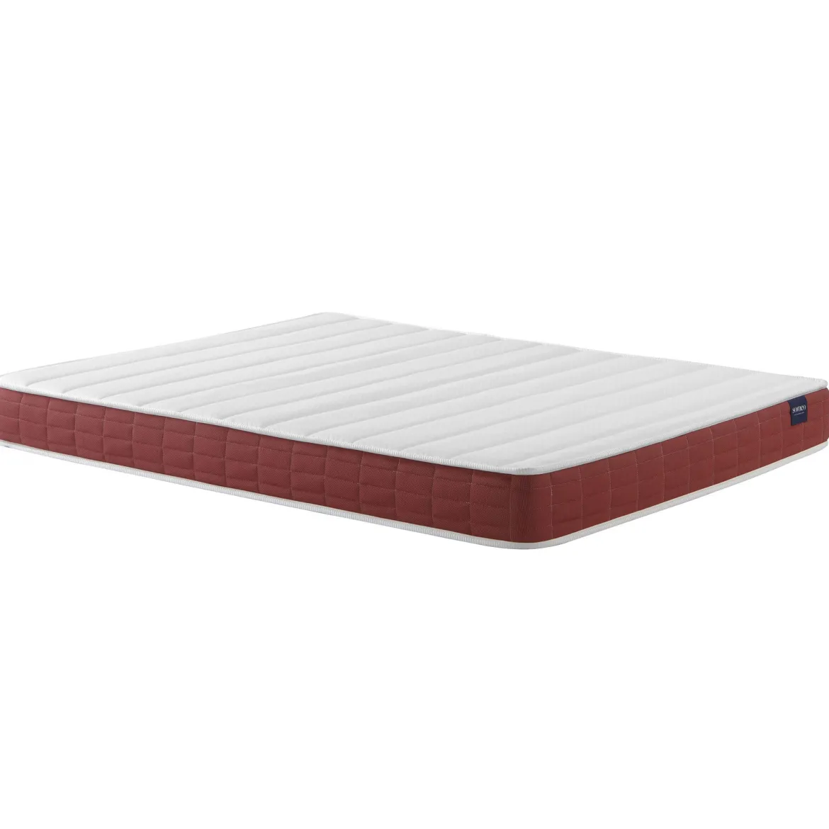 Ensemble matelas couchage latex, sommier, pieds et tête de lit Crépuscule 400 - SOMEO