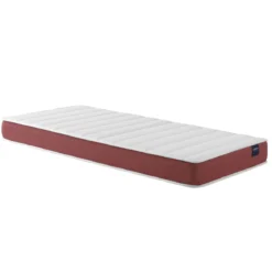 Ensemble matelas couchage latex, sommier, pieds, couette et oreiller Crépuscule 400 - SOMEO