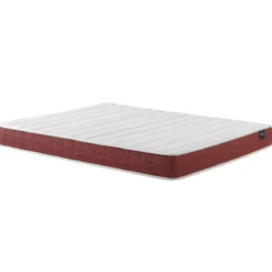 Ensemble matelas couchage latex, sommier, pieds, tête de lit, couette et oreiller Crépuscule 400 - SOMEO