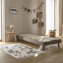 Ensemble matelas ferme mousse Tranquillité 2.0 + Sommier kit enfant en bois massif
