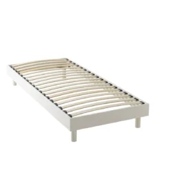 Ensemble matelas ferme mousse Tranquillité 2.0 + Sommier kit enfant en bois massif