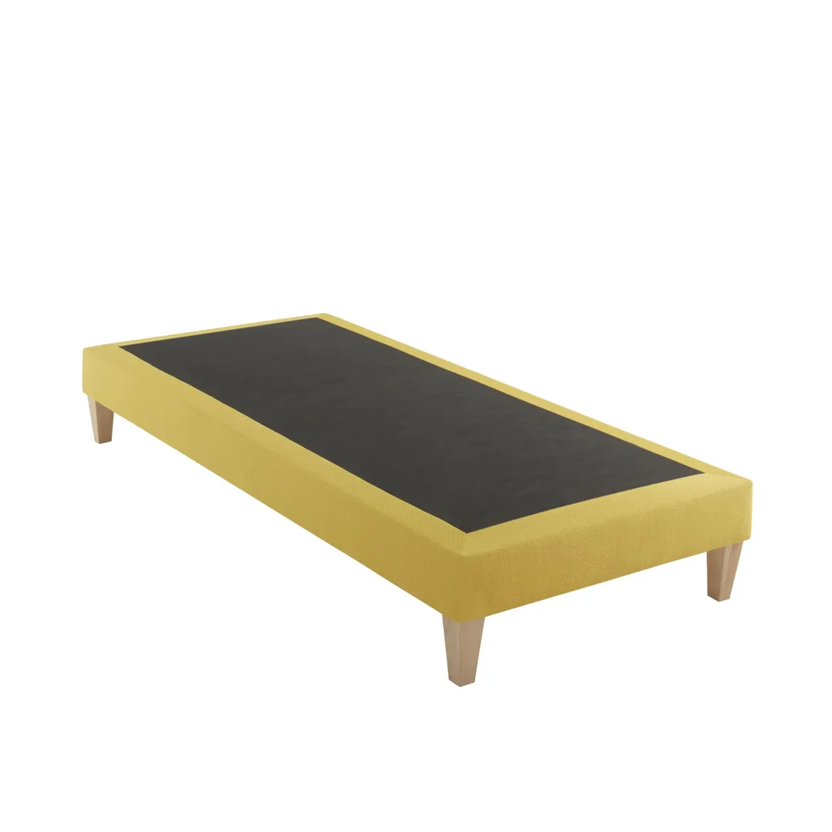 Ensemble matelas junior mousse, sommier, pieds, couette et oreiller Aurore 100 - SOMEO