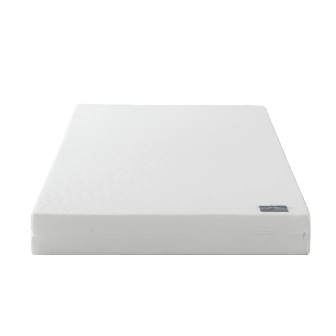 Ensemble matelas junior mousse, sommier, pieds, couette et oreiller Aurore 100 - SOMEO