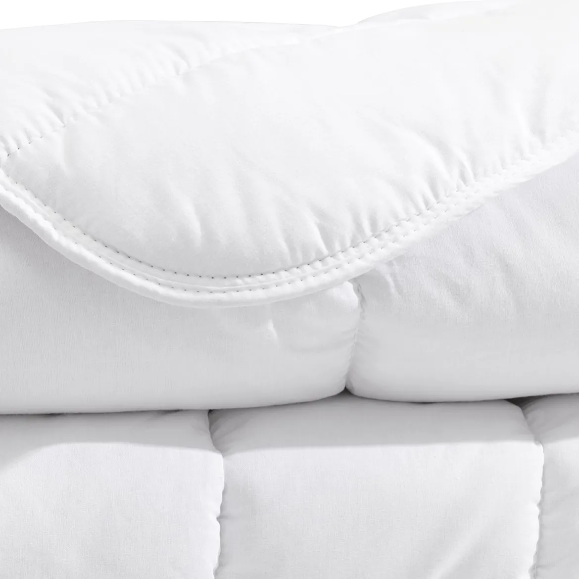 Ensemble matelas junior mousse, sommier, pieds, couette et oreiller Aurore 100 - SOMEO
