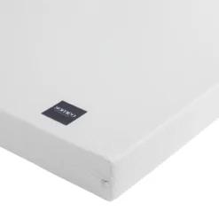 Ensemble matelas junior mousse, sommier, pieds, tête de lit, couette et oreiller Aurore 100 - SOMEO