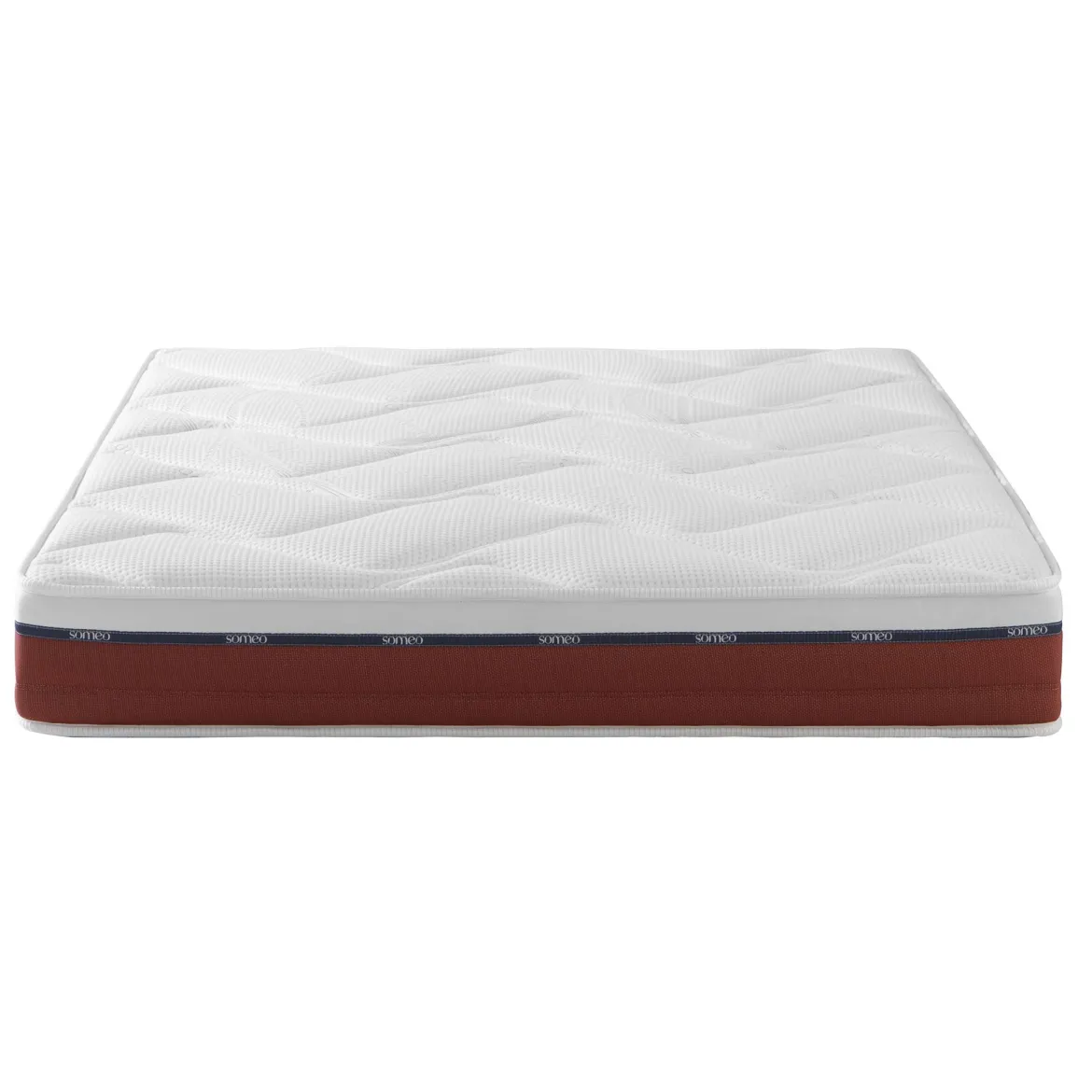 Ensemble matelas 100% latex, sommier et pieds Crépuscule 600 - SOMEO