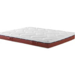 Ensemble matelas 100% latex, sommier Constellation et pieds Crépuscule 600 - SOMEO