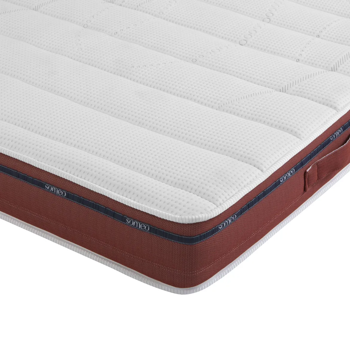 Ensemble matelas 100% latex, sommier et pieds Crépuscule 500 - SOMEO