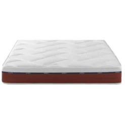 Ensemble matelas 100% latex, sommier, pieds et tête de lit Crépuscule 600 - SOMEO
