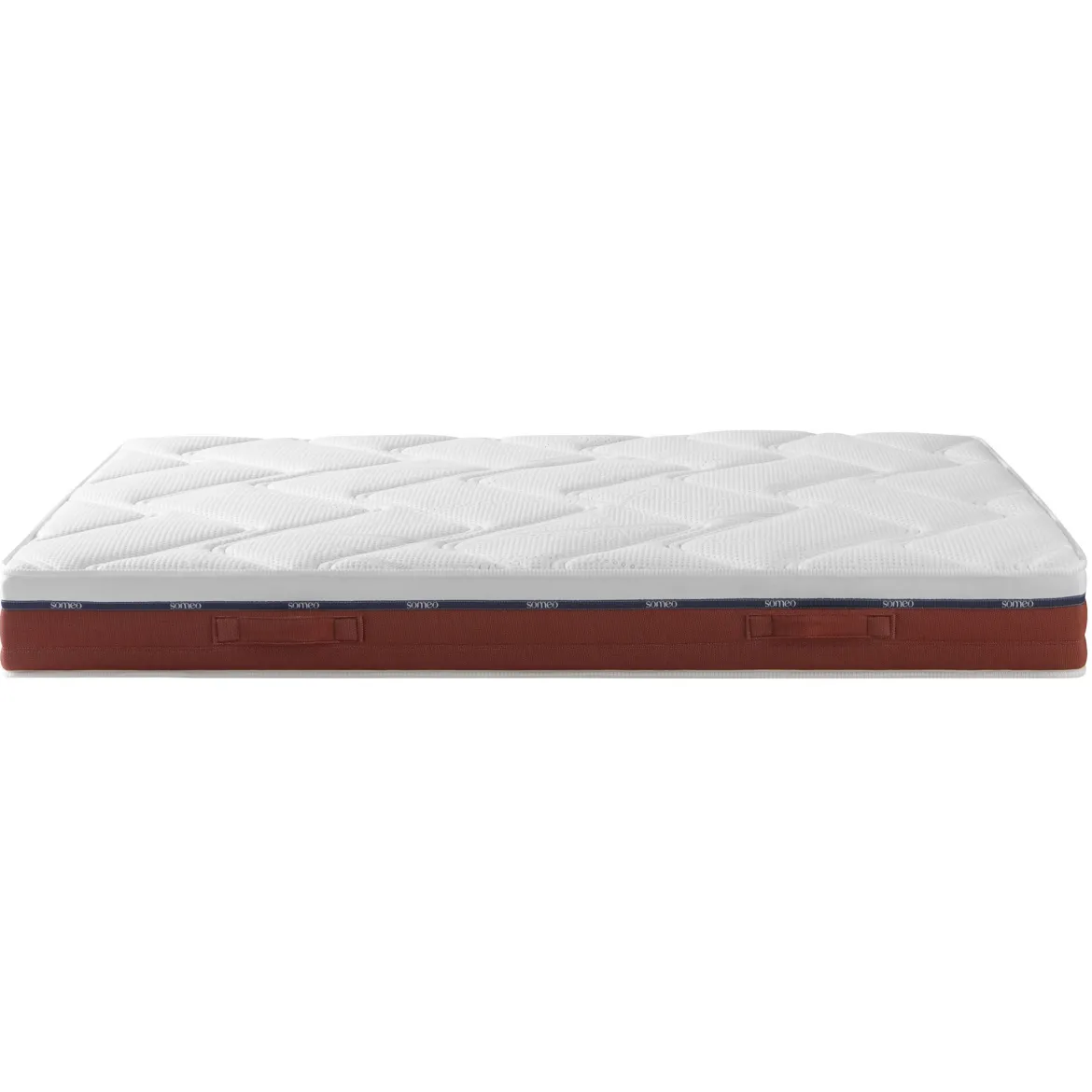 Ensemble matelas 100% latex, sommier, pieds et tête de lit Crépuscule 600 - SOMEO