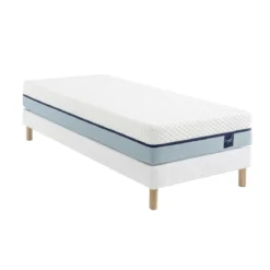 Ensemble matelas mémoire de forme, sommier Constellation et pieds Songe 600 - SOMEO