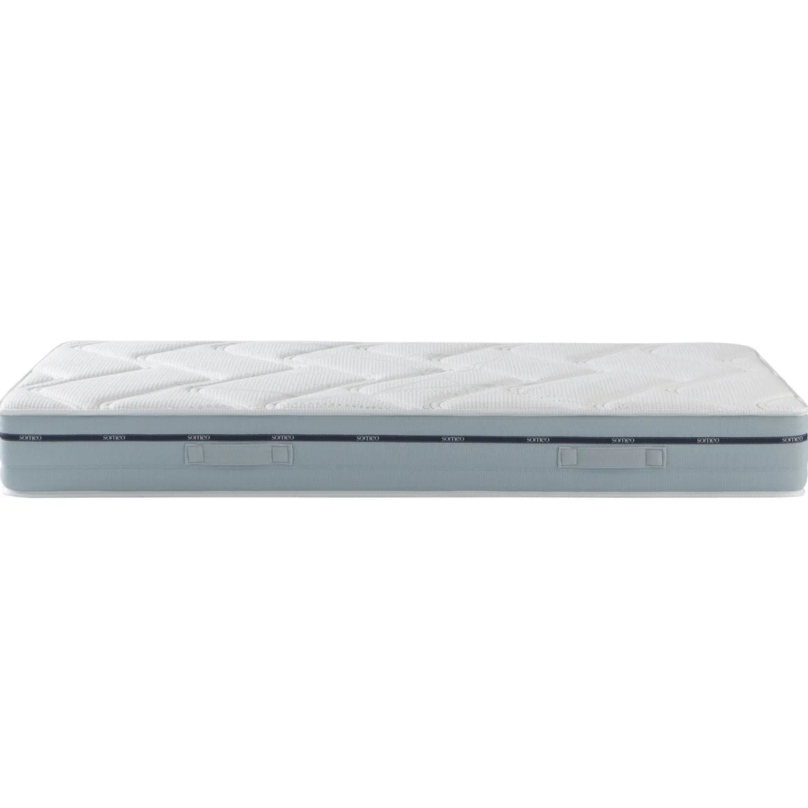 Ensemble matelas mémoire de forme, sommier Lune et pieds Songe 500 - SOMEO