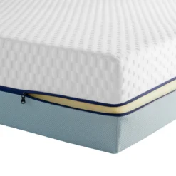 Ensemble matelas mémoire de forme, sommier et pieds Songe 600 - SOMEO